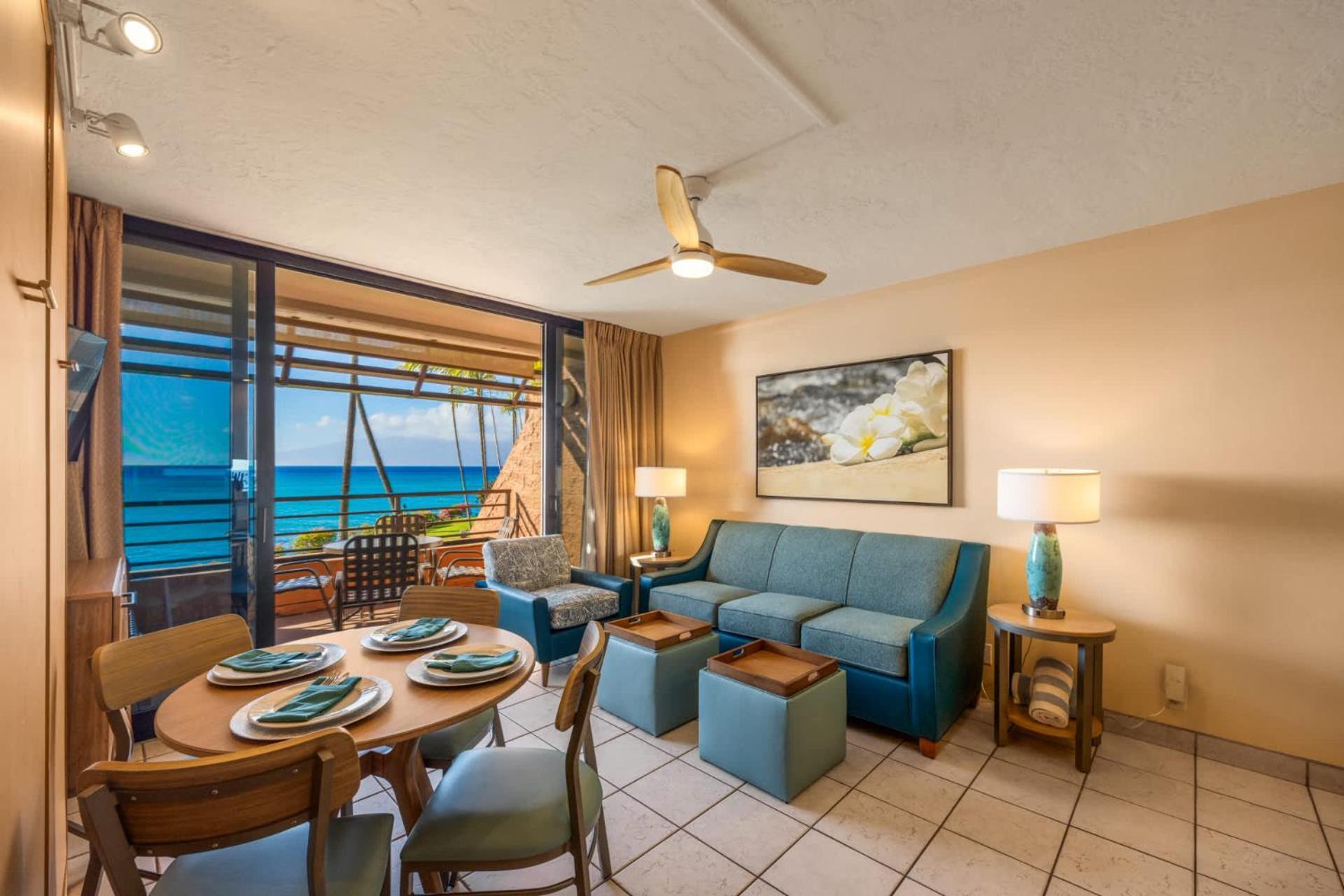 Kuleana Club #611 Oceanfront - 1 Bedroom & 1 Bathroom - Gated 2Nd Fl Kahana Zewnętrze zdjęcie